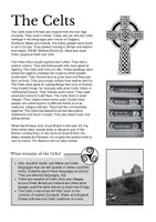 Vorschau - Arbeitsblätter - The Celts: Reading and Intercultural Learning (English) - Seite 1