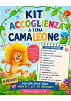 anteprima - Poster - Kit Accoglienza a tema Camaleone – Classe Prima - Pagina di copertina