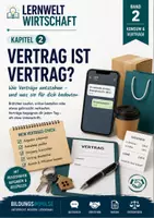 Vorschau - Unterrichtsreihen - Vertrag ist Vertrag? – Angebot, Annahme & Kaufvertrag | Lernwelt Wirtschaft - Deckblatt