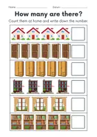 Vorschau - Arbeitsblätter - Materialpaket - Spiele / Games - At home / Living / Furniture & Rooms - zu Hause / wohnen / Möbel & Räume - Englisch - Seite 3