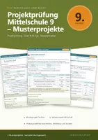 Vorschau - Arbeitsblätter - Projektprüfung Mittelschule 9 - Musterprojekte - Deckblatt