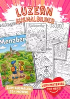 Vorschau - Arbeitsblätter - Luzern Schweiz Kanton Ausmalbilder - Deckblatt
