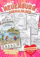 Vorschau - Arbeitsblätter - Neuenburg Schweiz Kanton Ausmalbilder - Deckblatt
