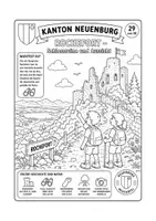 Vorschau - Arbeitsblätter - Neuenburg Schweiz Kanton Ausmalbilder - Seite 3