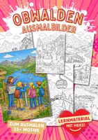 Vorschau - Arbeitsblätter - Obwalden Schweiz Kanton Ausmalbilder - Deckblatt