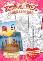 Vorschau - Arbeitsblätter - Nidwalden Schweiz Kanton Ausmalbilder - Deckblatt