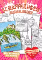 Vorschau - Arbeitsblätter - Schaffhausen Schweiz Kanton Ausmalbilder - Deckblatt