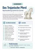 Vorschau - Unterrichtsreihen - SAGE: Das Trojanische Pferd inkl. Anleitung zur Nacherzählung - Seite 1