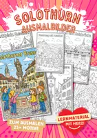 Vorschau - Arbeitsblätter - Solothurn Schweiz Kanton Ausmalbilder - Deckblatt