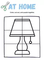 Vorschau - Arbeitsblätter - Materialpaket - Erstleser / First Reader - At home / Living / Furniture & Rooms - zu Hause / wohnen / Möbel & Räume - Englisch - Seite 2
