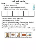 Vorschau - Spiele - At home / Living / Furniture & Rooms - zu Hause / wohnen / Möbel & Räume : Logicals - Englisch Leserätsel - Seite 3