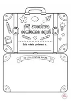 Vista previa - Manualidades / Dibujos para colorear - Mi colegio mi casa/Mi aventura comienza aquí - página 1