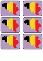 Voorbeeld - Memory provincies en hoofdsteden België - Pagina 1