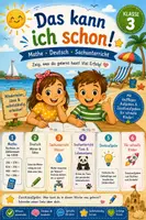 Vorschau - Arbeitsblätter - Das kann ich schon! | Deutsch, Mathematik & Sachunterricht | Klasse 3 - Deckblatt