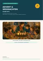 Vorschau - Stundenentwürfe - Advent & Weihnachten in der Kita – 30 Angebote, Praxiskarten & Vorlagen - Deckblatt
