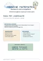 anteprima - Esercizi - Caccia al tesoro mate primi giorni - Pagina 1