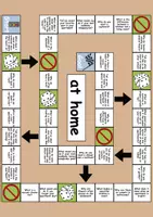 Vorschau - Spiele - At home / Living / Furniture & Rooms - zu Hause / wohnen / Möbel & Räume : Conversation Board Game - Plauderbrettspiel (Englisch) - Seite 1