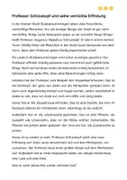 Vorschau - Arbeitsblätter - Lesetext & Schreibanlass: Professor Schlaukopf, der Erfinder (4-fach differenziert) - Seite 3