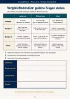 Vorschau - Arbeitsblätter - Religiöse Feste vergleichen – Arbeitsheft Klasse 9–10 - Seite 3
