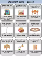Vorschau - Spiele - Bewegungsspiel: At home / Living / Furniture & Rooms - zu Hause / wohnen / Möbel & Räume - Englisch - Seite 2