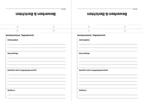 Vorschau - Arbeitsblätter - Bewerbung, Lebenslauf & Tagesbericht – Flipbook - Seite 2