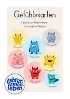 Vorschau - Poster - Gefühlskärtchen Farbenmonster - Deckblatt