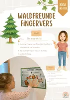 Vorschau - Fördermaterial/Inklusion - Waldfründä / Waldfreunde - Fingervers - Deckblatt