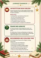 Vorschau - Poster - Leseadventskalender – 24 Lesetürchen mit fortlaufender Weihnachtsgeschichte - Seite 3