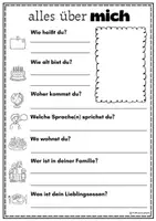Vorschau - Arbeitsblätter - Sich Vorstellen/A0-A1/DaZ&DaF - Seite 2