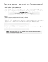 Vorschau - Unterrichtsreihen - Physik_Elektrische_Leistung_und_Energie_Klasse8 - Seite 3