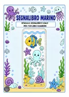 anteprima - Etichette / Segnalibri - Segnalibro marino - Pagina di copertina