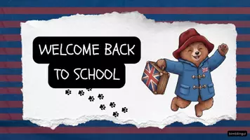 anteprima - Materiale interattivo - Back to School/Accoglienza in Inglese_Scuola Primaria - Pagina 1