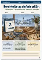 Vorschau - Arbeitsblätter - Religiöse Feiertage DACH Bundle - Seite 1