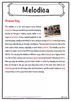 Vorschau - Arbeitsblätter - Melodica Music worksheet: cloze text, listening comprehension and word search - English - Seite 2