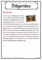 Vorschau - Arbeitsblätter - Didgeridoo Music worksheet: cloze text, listening comprehension and word search - English - Seite 2
