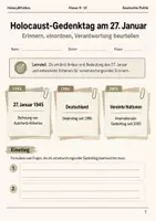 Vorschau - Arbeitsblätter - Gedenk- und Aktionstage Bundle Klasse 9–10 - Seite 1
