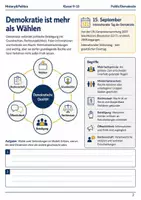 Vorschau - Arbeitsblätter - Demokratie Arbeitsheft Klasse 9–10 - Seite 1