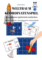 Vorschau - Spiele - Weltraum Koordinatenspiel - Deckblatt