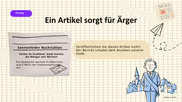 Vorschau - Stundenentwürfe - Pressefreiheit - darf die Presse alles veröffentlichen? (Think-Pais-Share) - Seite 2