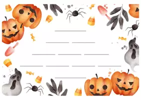 Vorschau - Arbeitsblätter - Halloween - Elfchen: Vorlagen - Seite 3