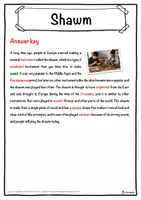 Vorschau - Arbeitsblätter - Shawm Music worksheet: cloze text, listening comprehension and word search - English - Seite 2