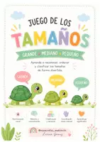 Vista previa - Hojas de trabajo - Los tamaños - Portada