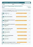 Vorschau - Arbeitsblätter - Rechenschwäche Förderung Klasse 3 Mathematik - Deckblatt