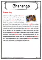 Vorschau - Arbeitsblätter - Charango Music worksheet: cloze text, listening comprehension and word search - English - Seite 2