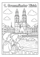 Vorschau - Arbeitsblätter - Zürich Schweiz Kanton Ausmalbilder - Seite 2