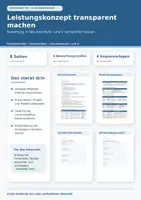 Vorschau - Arbeitsblätter - Leistungsbewertung transparent machen – Kriterienraster, Bewertungsbögen & Elterninformation | Sek I & II - Seite 1