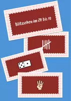 Vorschau - Präsentationen/Tafelbilder - Blitzsehen im ZR bis 10 - gemischte Aufgaben - Deckblatt