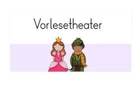 Vorschau - Arbeitsblätter - Vorlesetheater - Tafelmaterial & Fächer - Seite 1