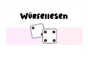 Vorschau - Arbeitsblätter - Würfellesen - Tafelmaterial & Fächer - Seite 2