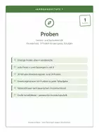 Vorschau - Test - Proben HSU Sachunterricht Klasse 1 - Seite 1